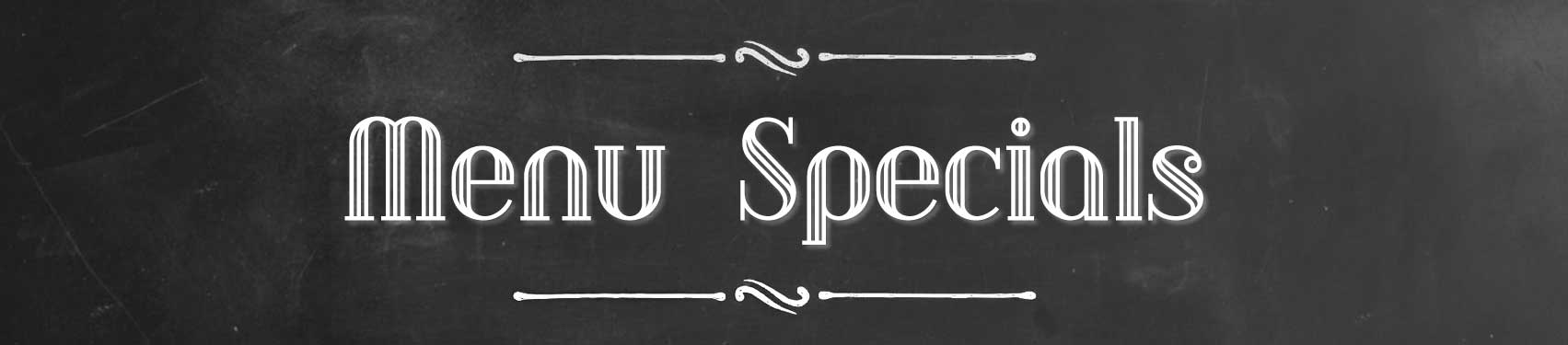 menu specials Masaniello Italian restaurant Twickenham